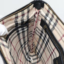 BURBERRY Shoulder Bag Leather Black Gold Auth bs17314-21