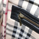 BURBERRY Shoulder Bag Leather Black Gold Auth bs17314-22