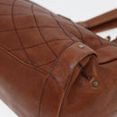 BALLY Hand Bag Leather Brown Auth bs17323-15