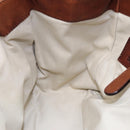 BALLY Hand Bag Leather Brown Auth bs17323-19