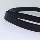 CHANEL Belt Leather 40 Black CC Auth bs17331-7