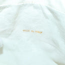 CHANEL Mademoiselle Chain Shoulder Bag Caviar Skin White Gold CC Auth bs17332-20