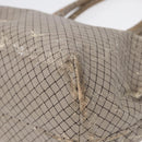 BOTTEGAVENETA Tote Bag Coated Canvas Gray Auth bs17363-9