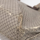 BOTTEGAVENETA Tote Bag Coated Canvas Gray Auth bs17363-15