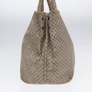 BOTTEGAVENETA Tote Bag Coated Canvas Gray Auth bs17363-4