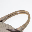 BOTTEGAVENETA Tote Bag Coated Canvas Gray Auth bs17363-8