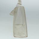 HERMES Vinyl Kelly Hand Bag Vinyl Clear Auth bs17368-3