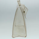 HERMES Vinyl Kelly Hand Bag Vinyl Clear Auth bs17368-4