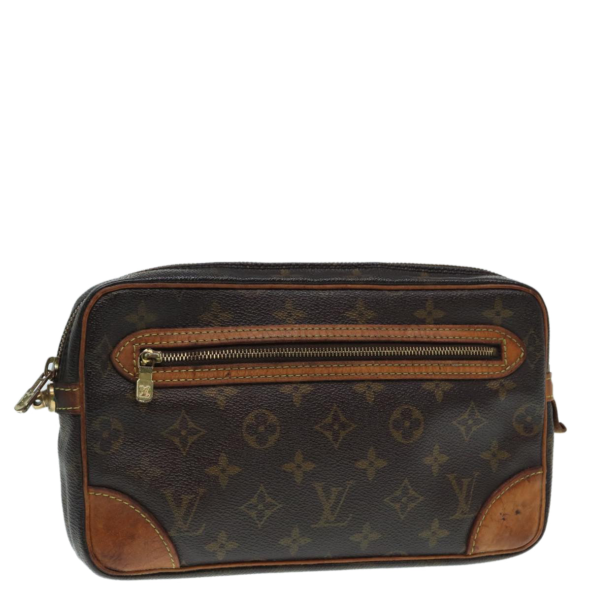 LOUIS VUITTON Monogram Marly Dragonne GM Clutch Bag M51825 LV Auth bs17380