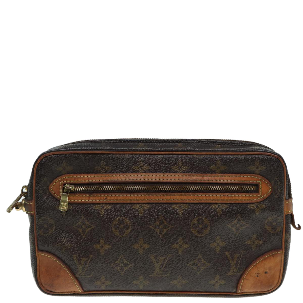 LOUIS VUITTON Monogram Marly Dragonne GM Clutch Bag M51825 LV Auth bs17380