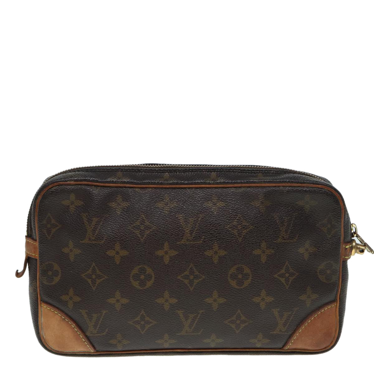 LOUIS VUITTON Monogram Marly Dragonne GM Clutch Bag M51825 LV Auth bs17380 - 0