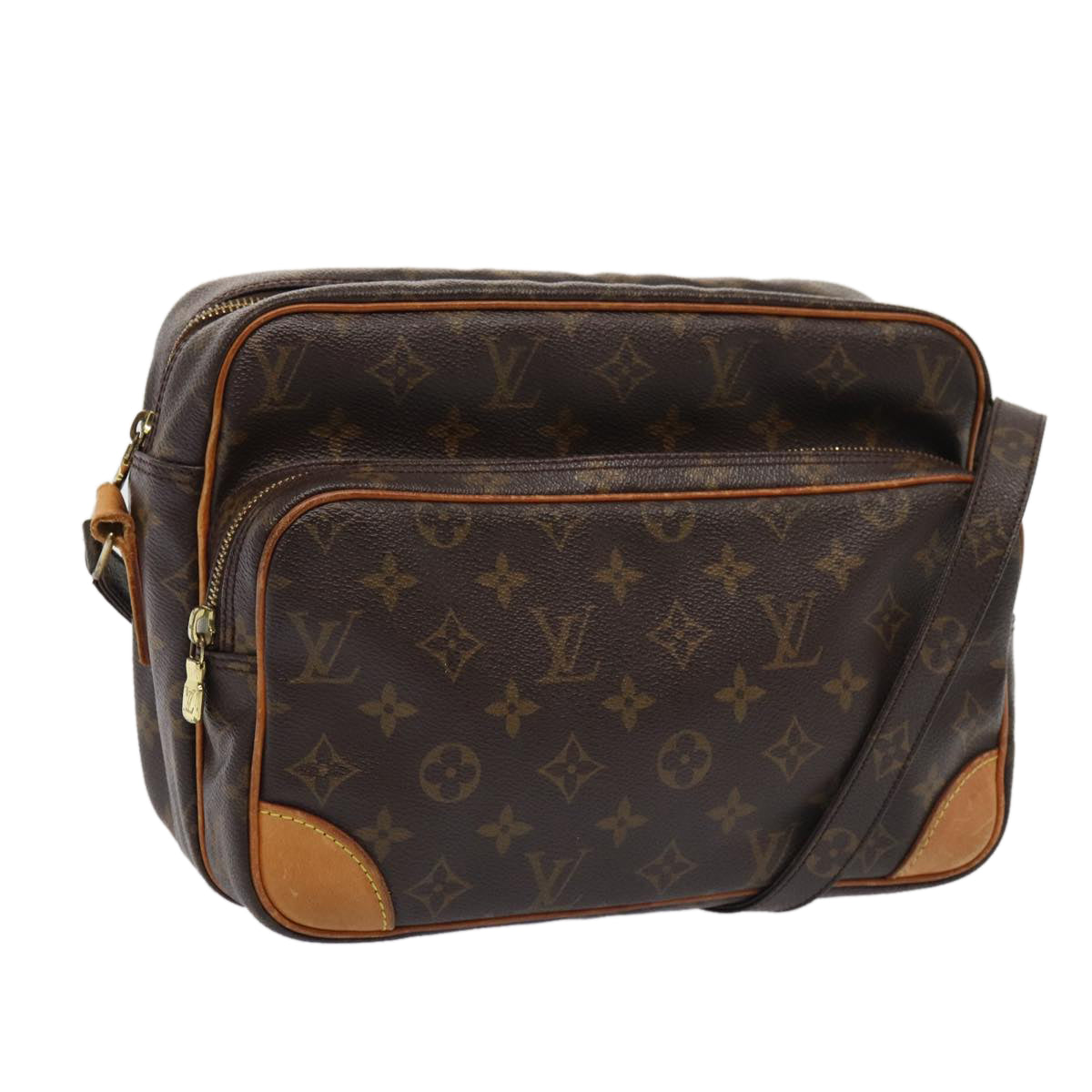 LOUIS VUITTON Monogram Nile Shoulder Bag M45244 LV Auth bs17381