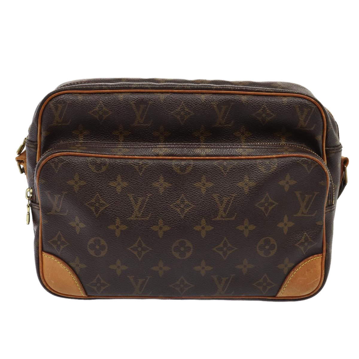 LOUIS VUITTON Monogram Nile Shoulder Bag M45244 LV Auth bs17381