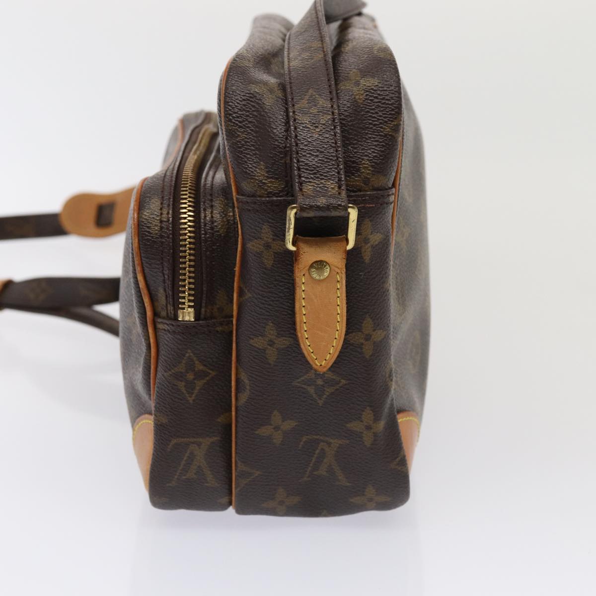 LOUIS VUITTON Monogram Nile Shoulder Bag M45244 LV Auth bs17381