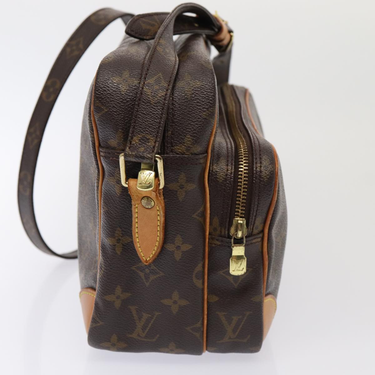 LOUIS VUITTON Monogram Nile Shoulder Bag M45244 LV Auth bs17381