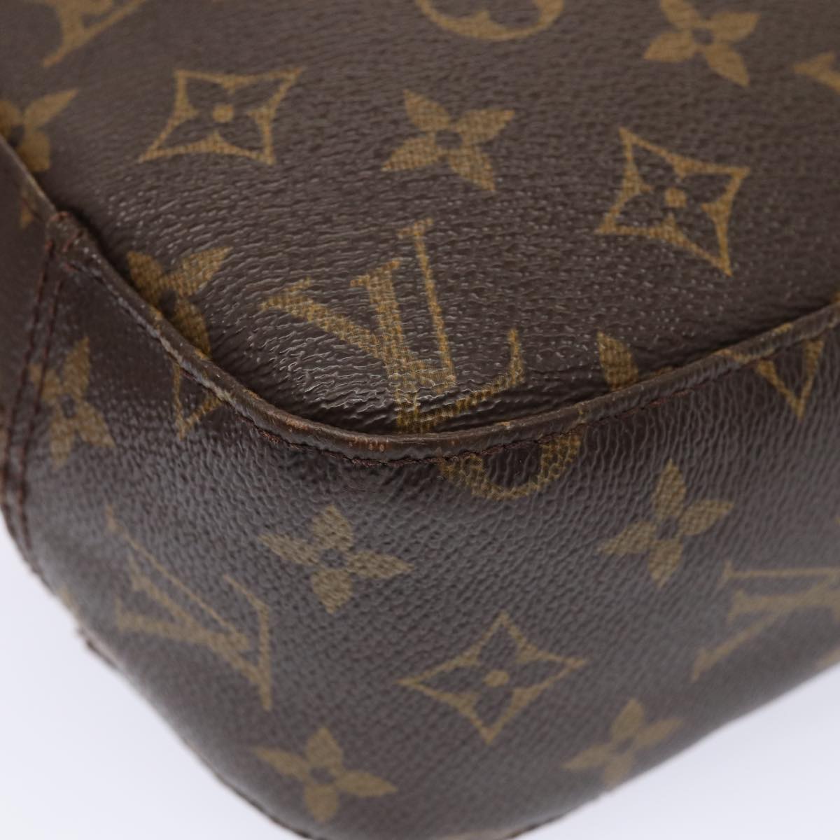 LOUIS VUITTON Monogram Spontini Hand Bag 2way M47500 LV Auth bs17384