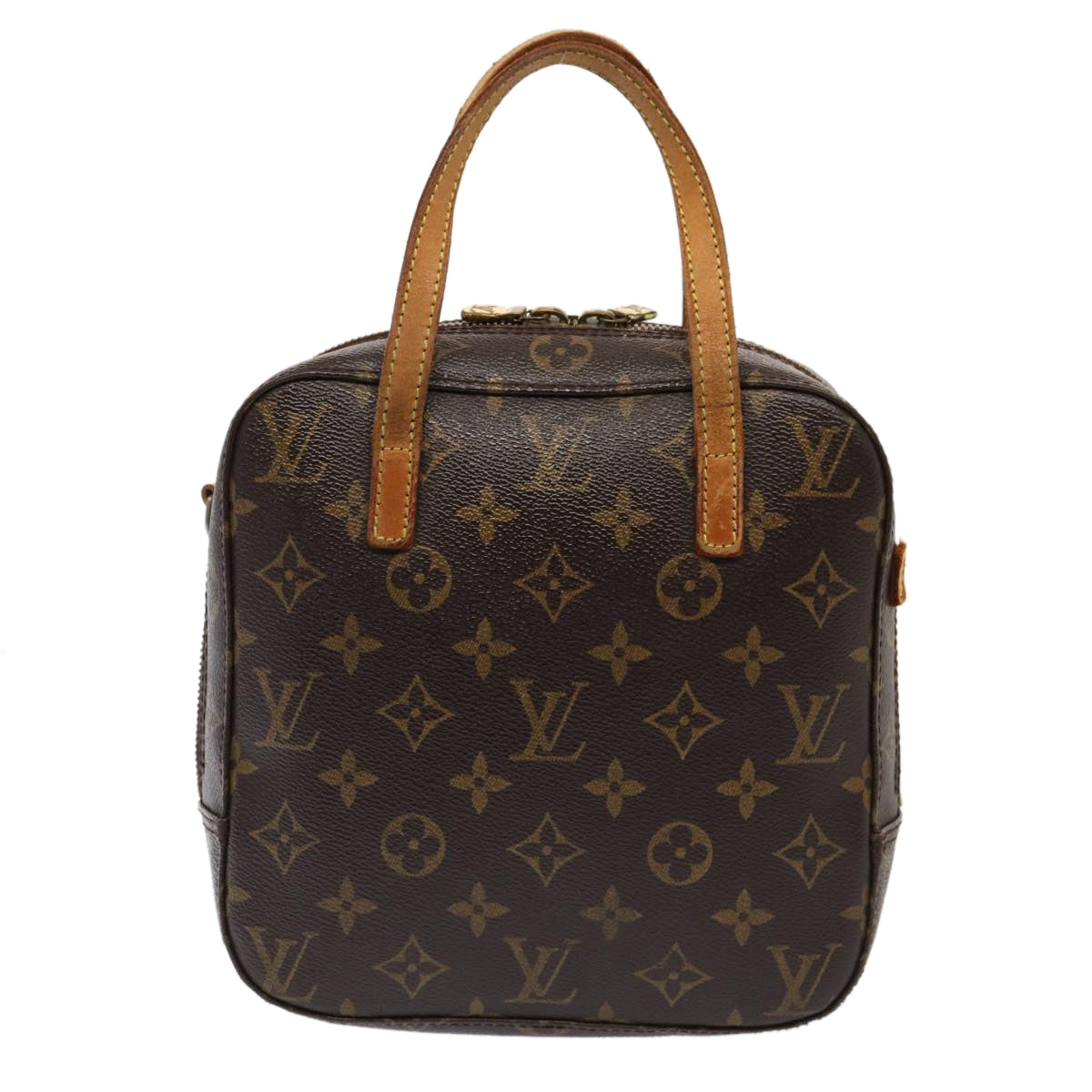 LOUIS VUITTON Monogram Spontini Hand Bag 2way M47500 LV Auth bs17384