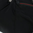 GUCCI Backpack Nylon Black Silver 122348 Auth bs17393-17