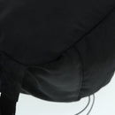 GUCCI Backpack Nylon Black Silver 122348 Auth bs17393-18