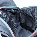 GUCCI Backpack Nylon Black Silver 122348 Auth bs17393-26