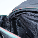 GUCCI Backpack Nylon Black Silver 122348 Auth bs17393-28