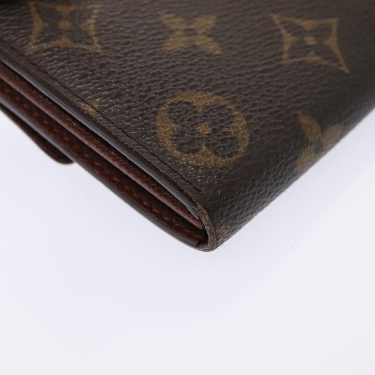 LOUIS VUITTON Monogram Portefeuille Sarah Long Wallet M60531 LV Auth bs17395