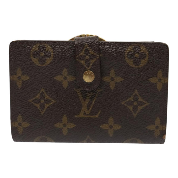 LOUIS VUITTON Monogram Portefeuille Viennois Bifold Wallet M61674 Auth bs17396