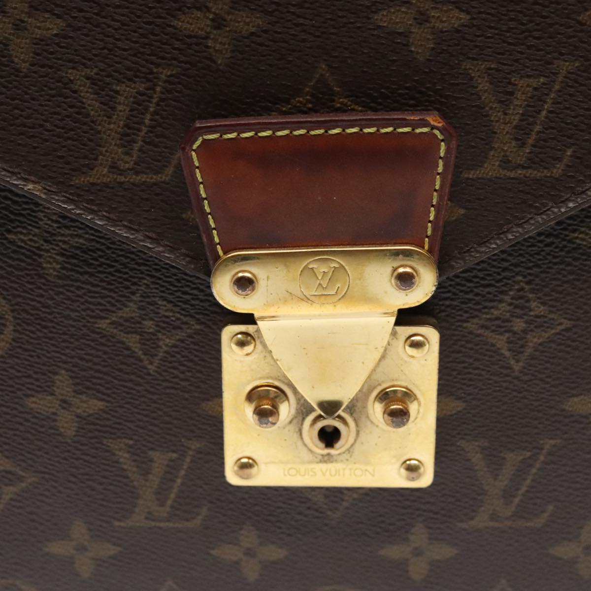 LOUIS VUITTON Monogram Serviette Conseiller Briefcase M53331 LV Auth bs17414