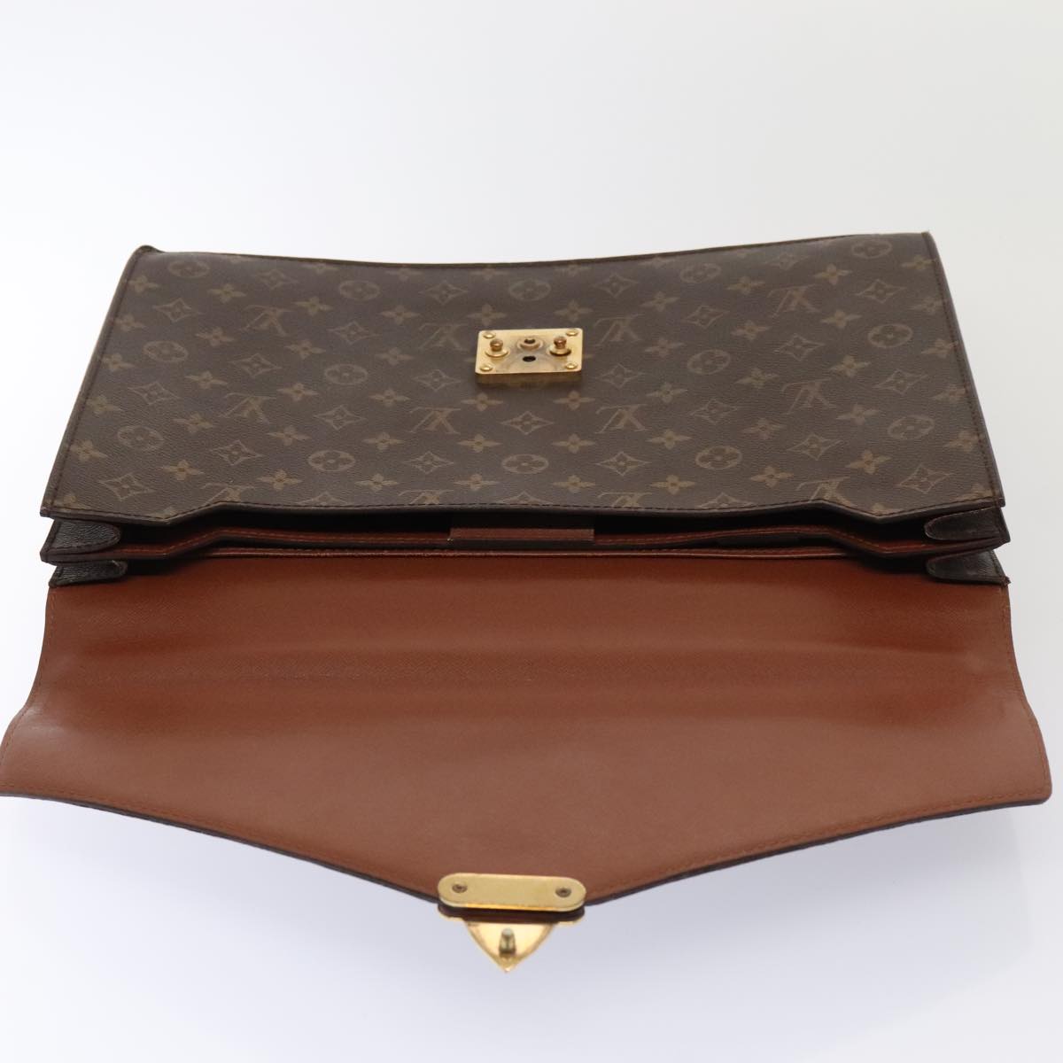 LOUIS VUITTON Monogram Serviette Conseiller Briefcase M53331 LV Auth bs17414