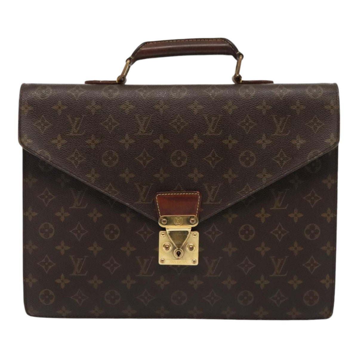 LOUIS VUITTON Monogram Serviette Conseiller Briefcase M53331 LV Auth bs17414