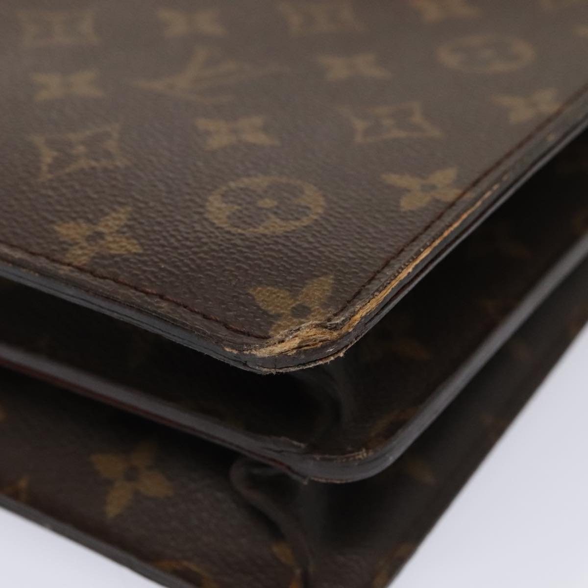 LOUIS VUITTON Monogram Serviette Conseiller Briefcase M53331 LV Auth bs17414