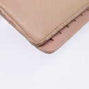 CHANEL Wallet Caviar Skin Pink Silver CC Auth bs17427-7