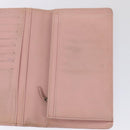 CHANEL Wallet Caviar Skin Pink Silver CC Auth bs17427-19