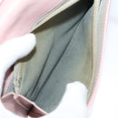 CHANEL Wallet Caviar Skin Pink Silver CC Auth bs17427-11