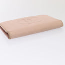 CHANEL Wallet Caviar Skin Pink Silver CC Auth bs17427-5