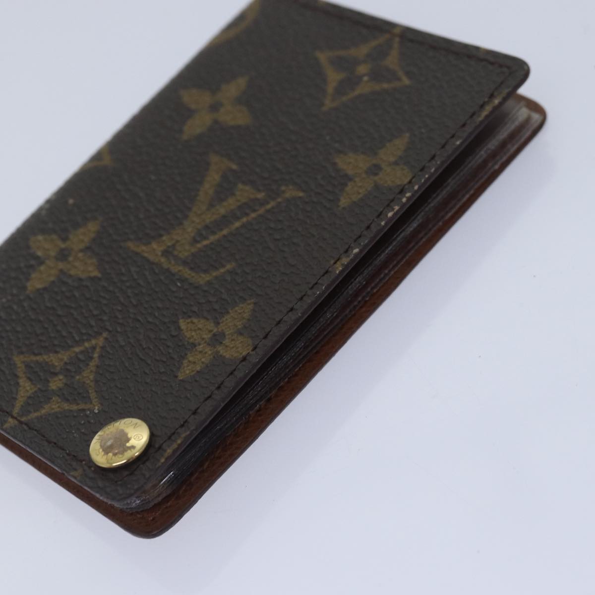 LOUIS VUITTON Monogram Wallet 2Set LV Auth bs17454