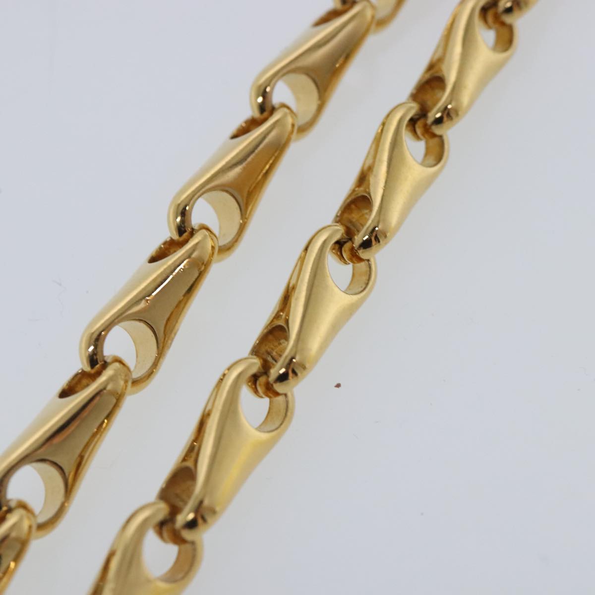 CELINE Necklace metal Gold Tone Auth bs17461