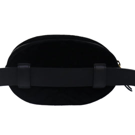GUCCI Waist bag Velor Black Gold 476434 Auth bs17475M - 0