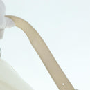 GUCCI Bamboo Shoulder Bag Nylon White Silver 003 2058 0059 5 Auth bs17479-10