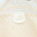 GUCCI Bamboo Shoulder Bag Nylon White Silver 003 2058 0059 5 Auth bs17479-18