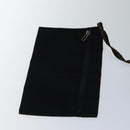 FENDI Boston Bag Nylon 2way Black Silver 2305 26420 098 Auth bs17513-17