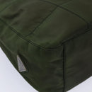 PRADA Shoulder Bag Nylon Green Black Auth bs17519-15