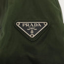 PRADA Shoulder Bag Nylon Green Black Auth bs17519-10