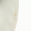 CHANEL Matelasse Double Face Chain Bag Lamb Skin White Gold CC Auth bs17533A-37