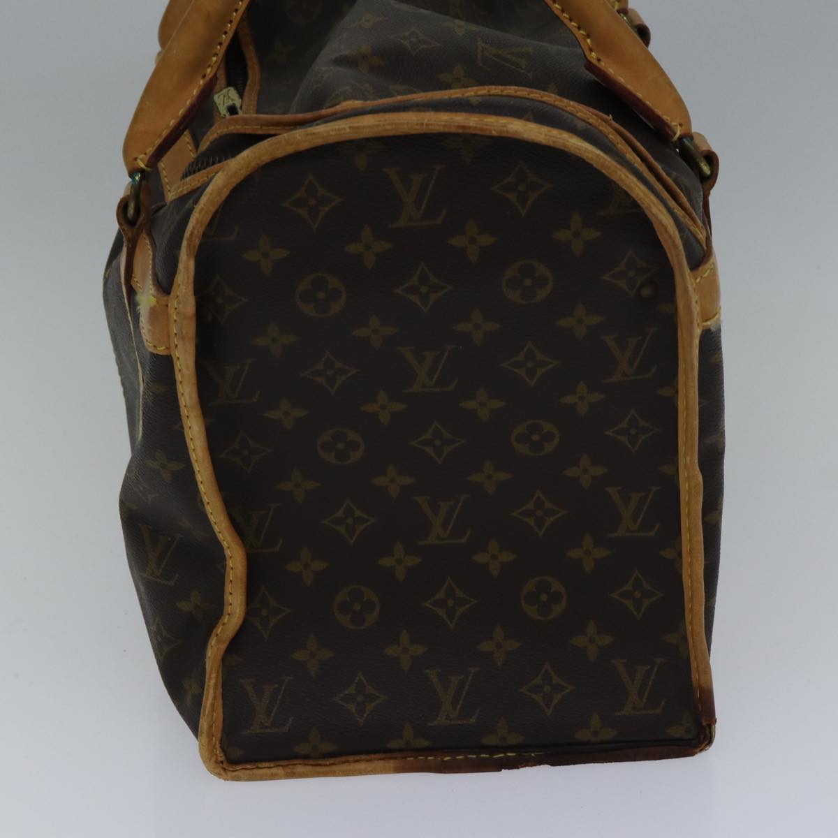 LOUIS VUITTON Monogram Sac Chasseur 40 Pet Carry M41924 LV Auth bs17541