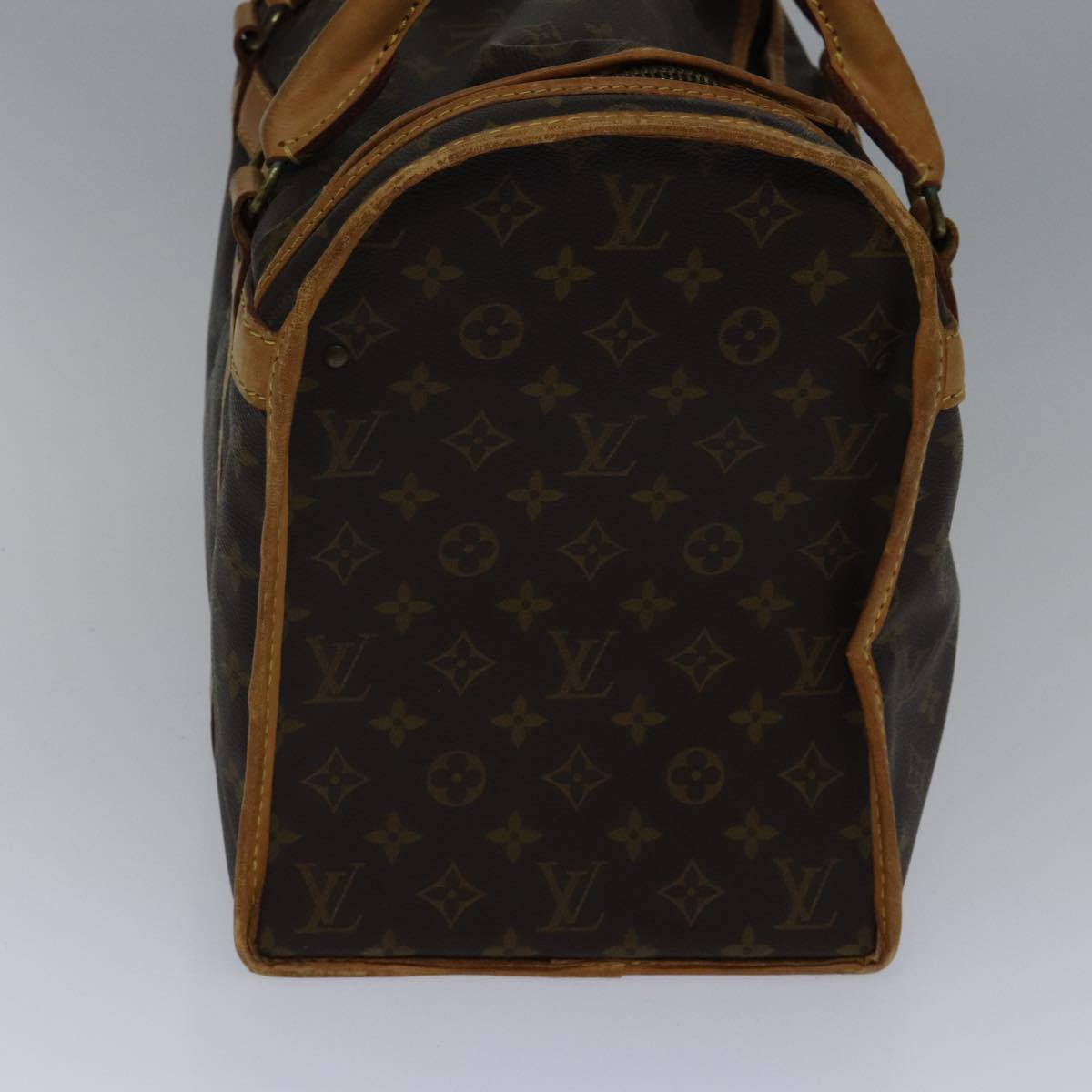 LOUIS VUITTON Monogram Sac Chasseur 40 Pet Carry M41924 LV Auth bs17541