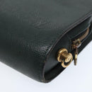 LOUIS VUITTON Taiga Baikal Clutch Bag Epicea M30184 LV Auth bs17542-7