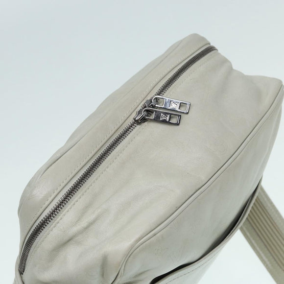 LOUIS VUITTON Monogram Difference Clarkson Bag White M92358 LV Auth bs17544