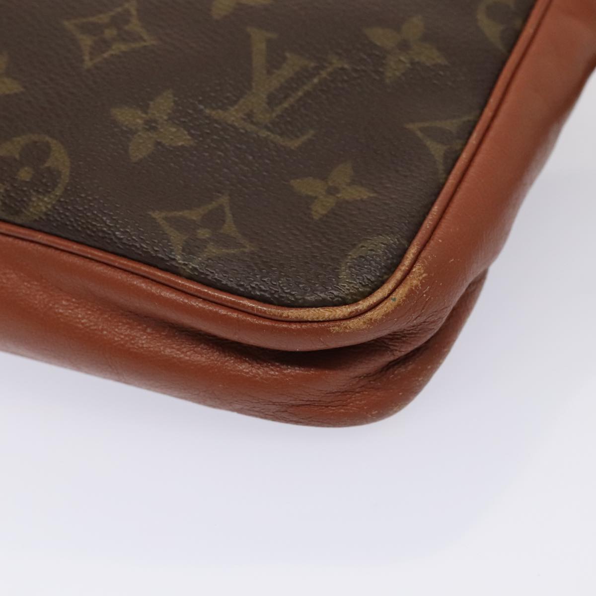 LOUIS VUITTON Monogram Pochette Sports Clutch Bag No.183 LV Auth bs17545