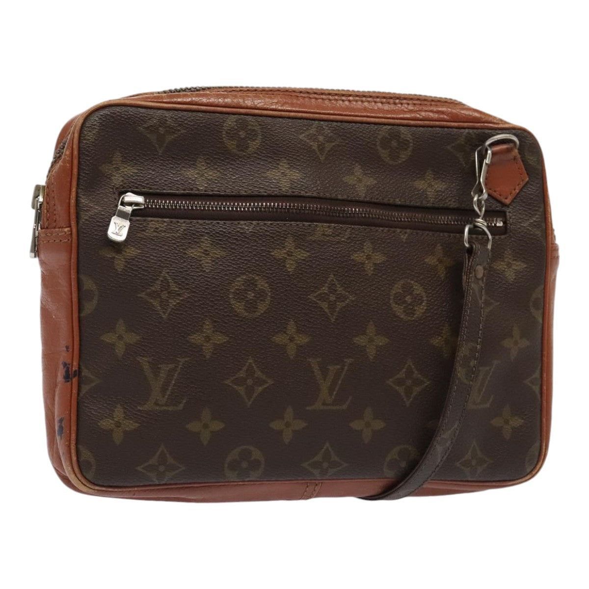 LOUIS VUITTON Monogram Pochette Sports Clutch Bag No.183 LV Auth bs17545